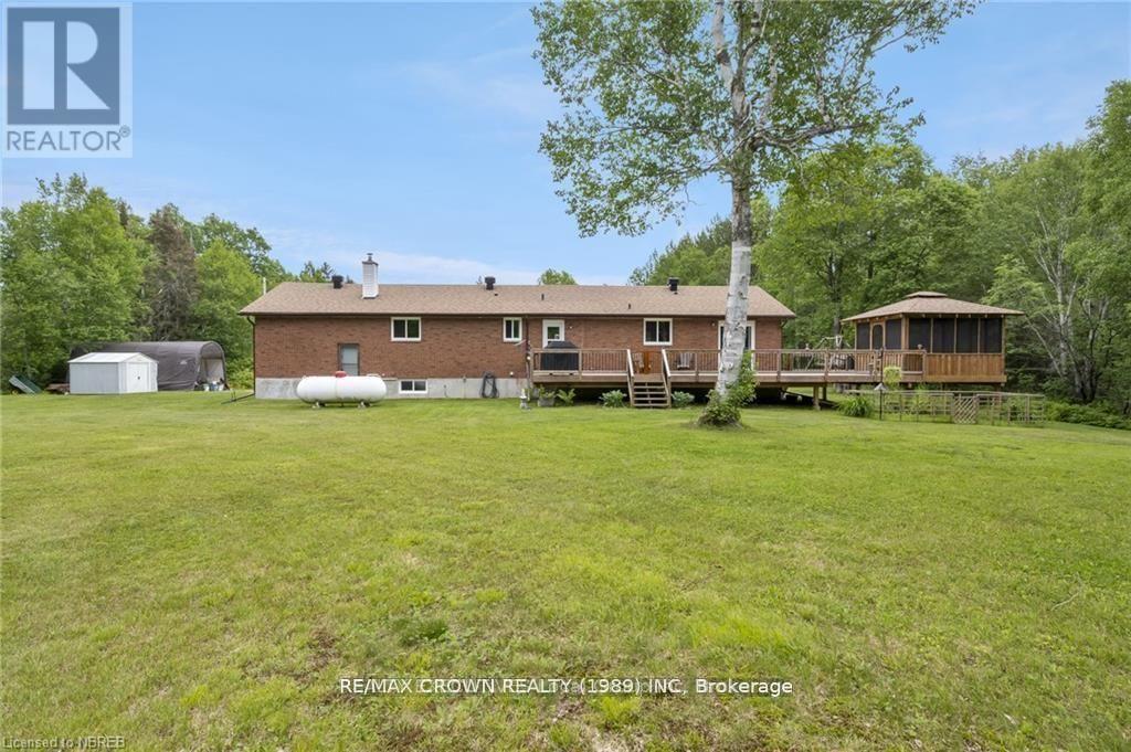 518 Northriver Road, Unorganized Townships (Redbridge), ON - Outdoor With Deck Patio Veranda
