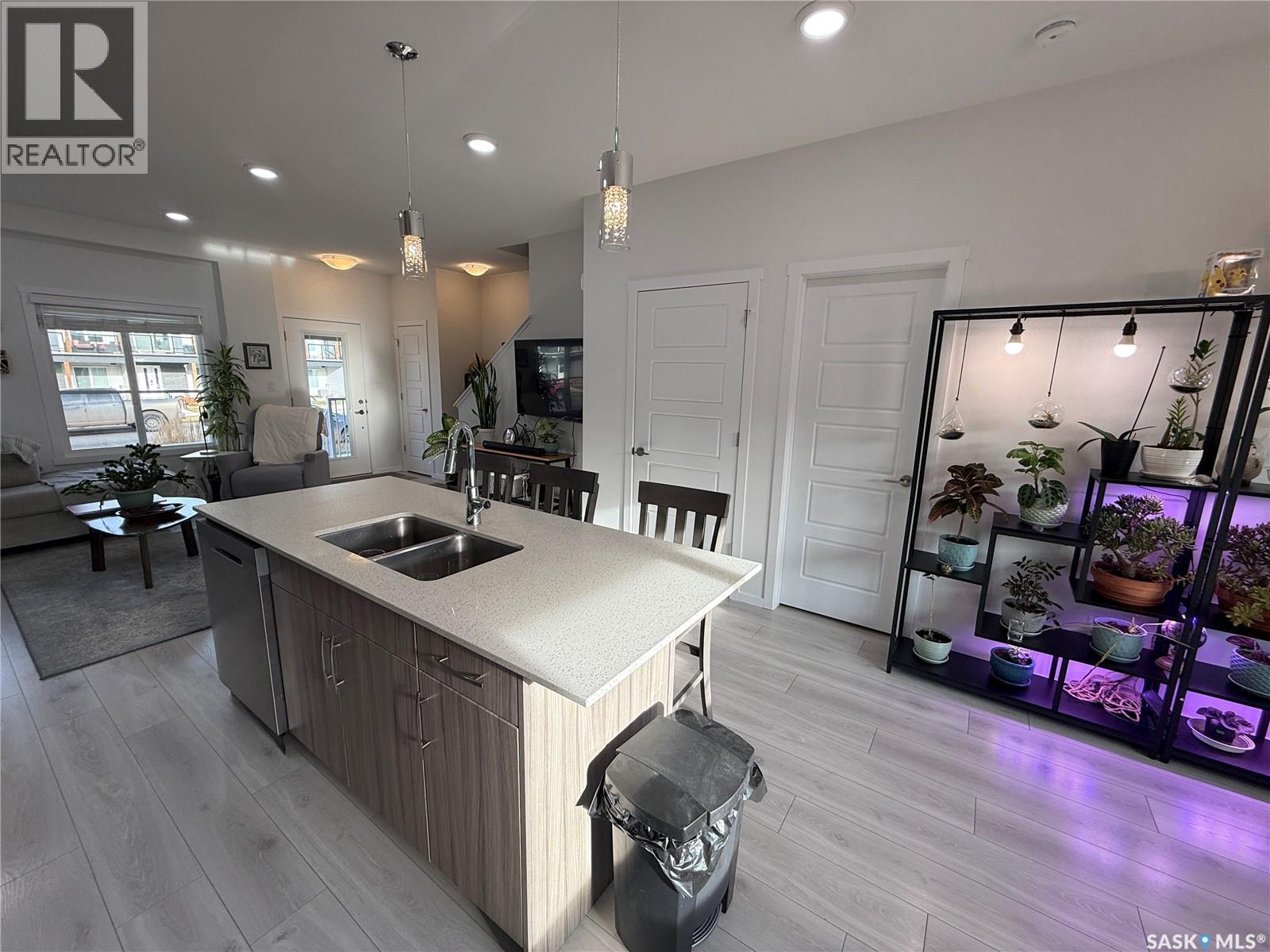 4226 Brighton Circle, Saskatoon, SK - Indoor Photo Showing Kitchen With Double Sink