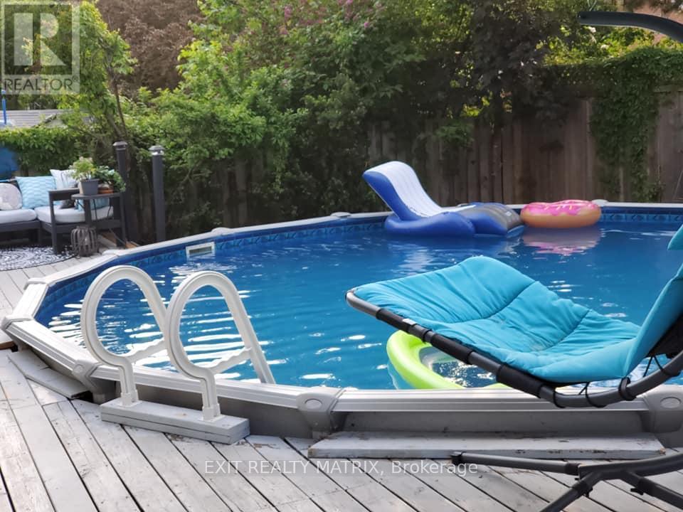 19 Mclennan Way, Ottawa, ON - Outdoor With Above Ground Pool With Deck Patio Veranda