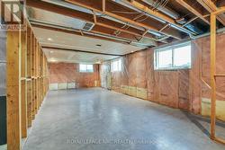 UNFINISHED BASEMENT HAS POTENTIAL -