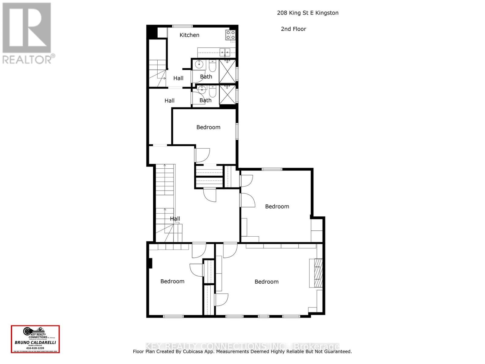 Floor Plans 2nd floor - 208 King Street E, Kingston, ON - Other