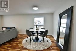 virtually staged dining room -