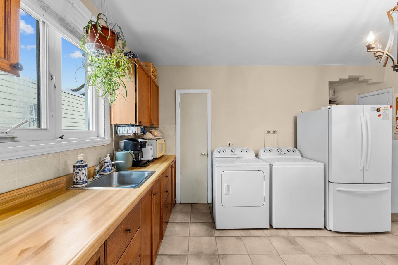 Kitchen - 782 - 784 9E Avenue, Montréal (Lachine), QC - Indoor Photo Showing Laundry Room