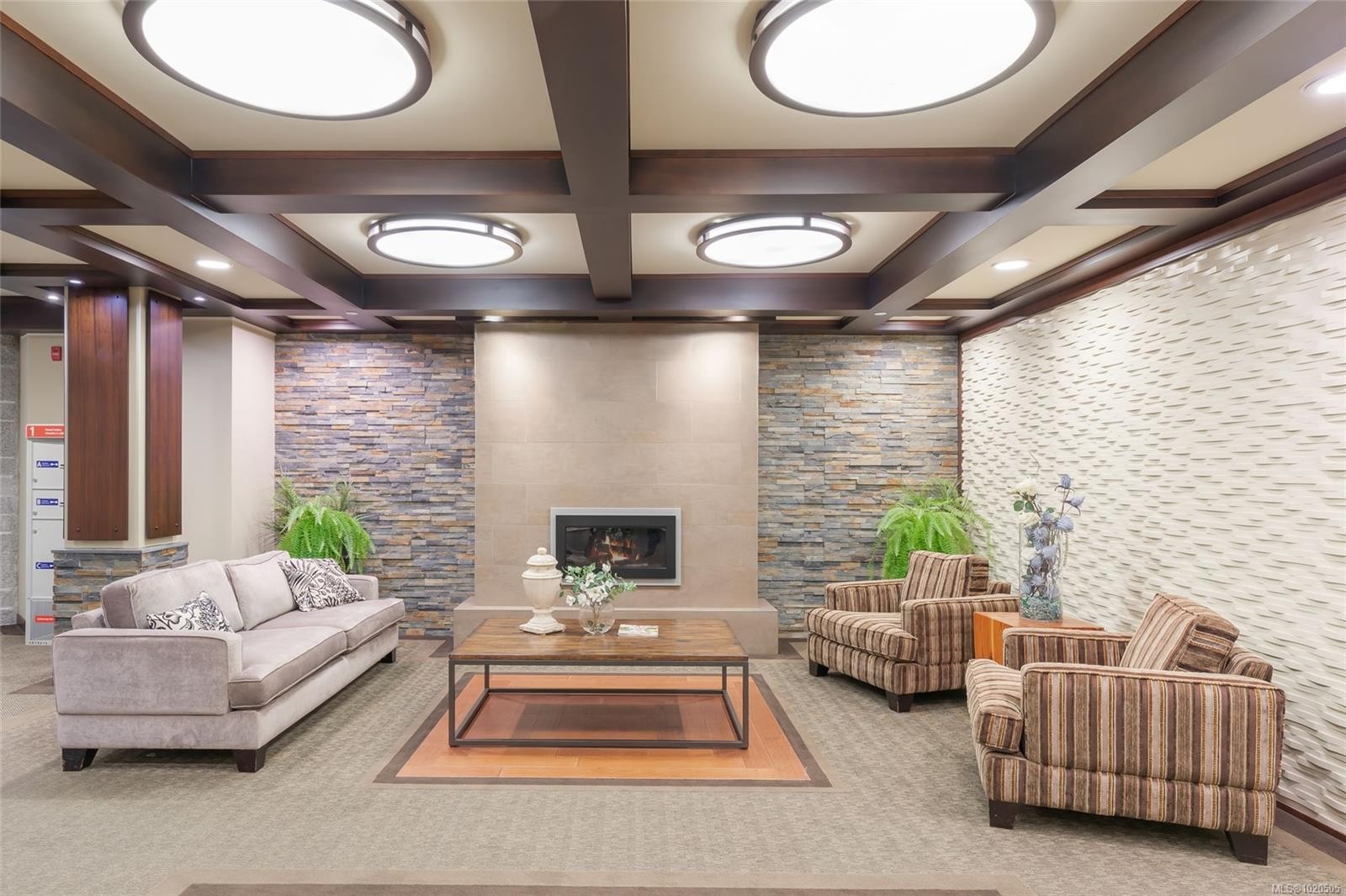 111-5670 Edgewater Lane, Nanaimo, BC - Indoor With Fireplace