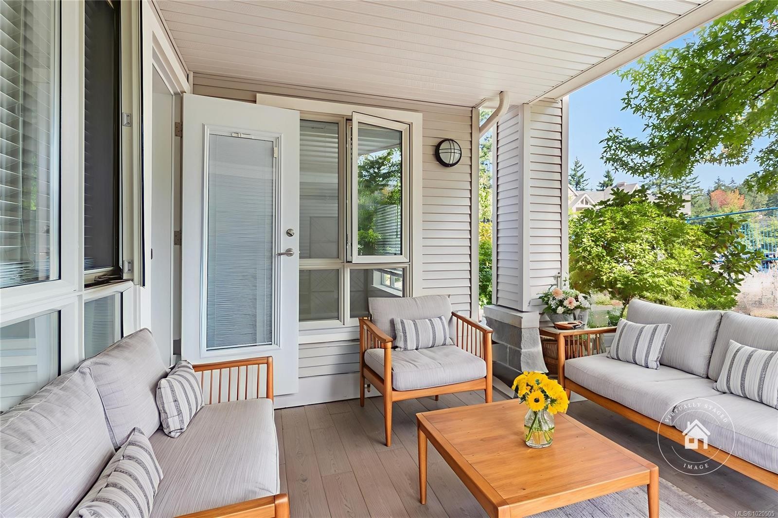 111-5670 Edgewater Lane, Nanaimo, BC - Outdoor With Deck Patio Veranda With Exterior