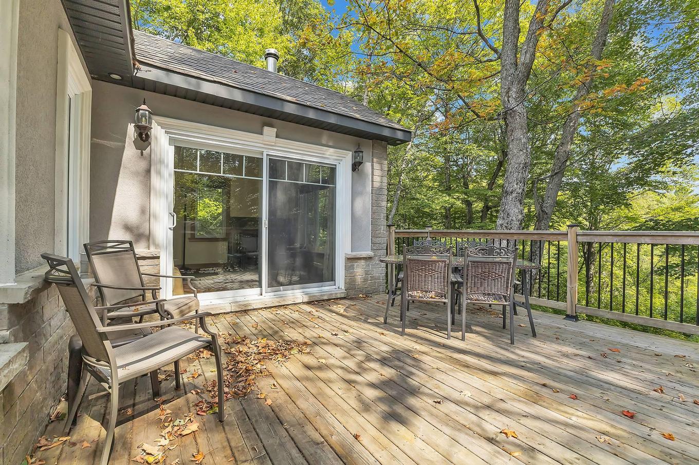 Balcony - 436 Ch. Blackburn, Val-Des-Monts, QC - Outdoor With Deck Patio Veranda With Exterior