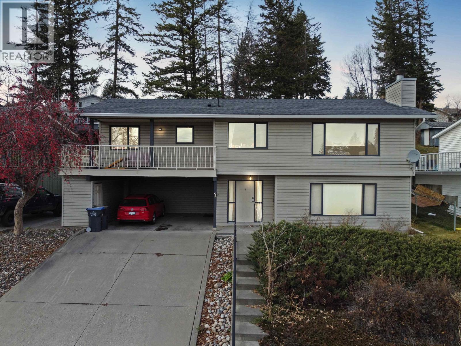 93 Westridge Drive, Williams Lake, BC - Outdoor With Deck Patio Veranda