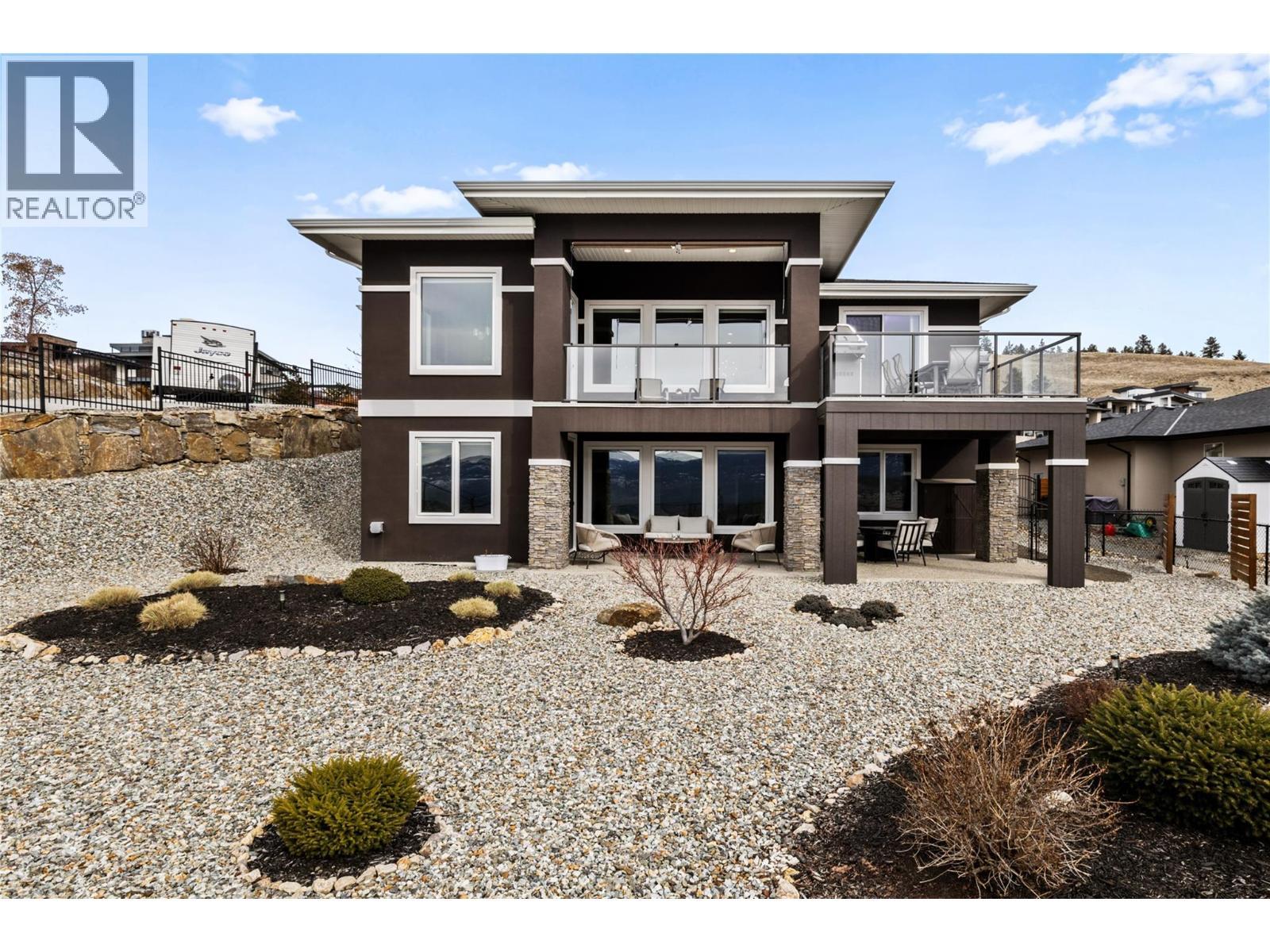 4 Bedrooms + 2 flex spaces | 3 Bathrooms | | Black Mountain - 1376 Mine Hill Drive, Kelowna, BC - Outdoor With Facade