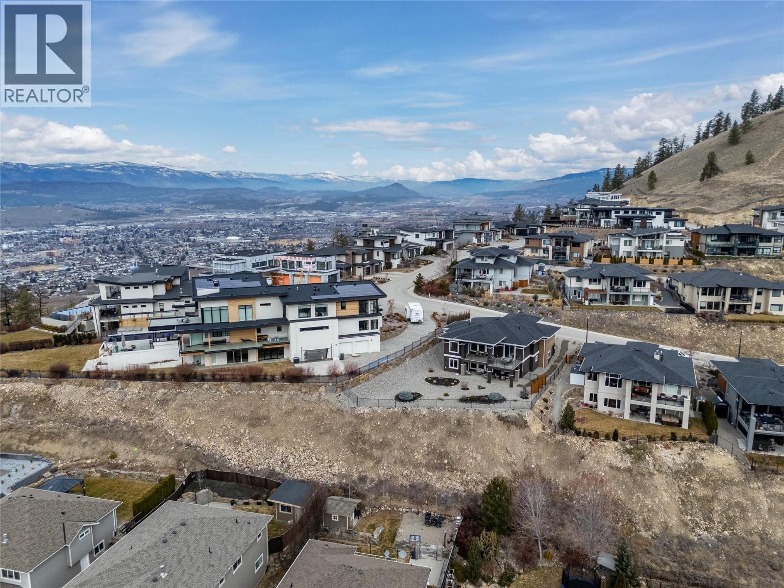 Aerial view - 1376 Mine Hill Drive, Kelowna, BC - Outdoor With View