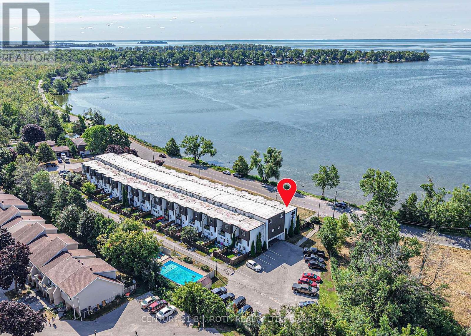 15 - 40 Victoria Crescent, Orillia, ON - Outdoor With Body Of Water With View