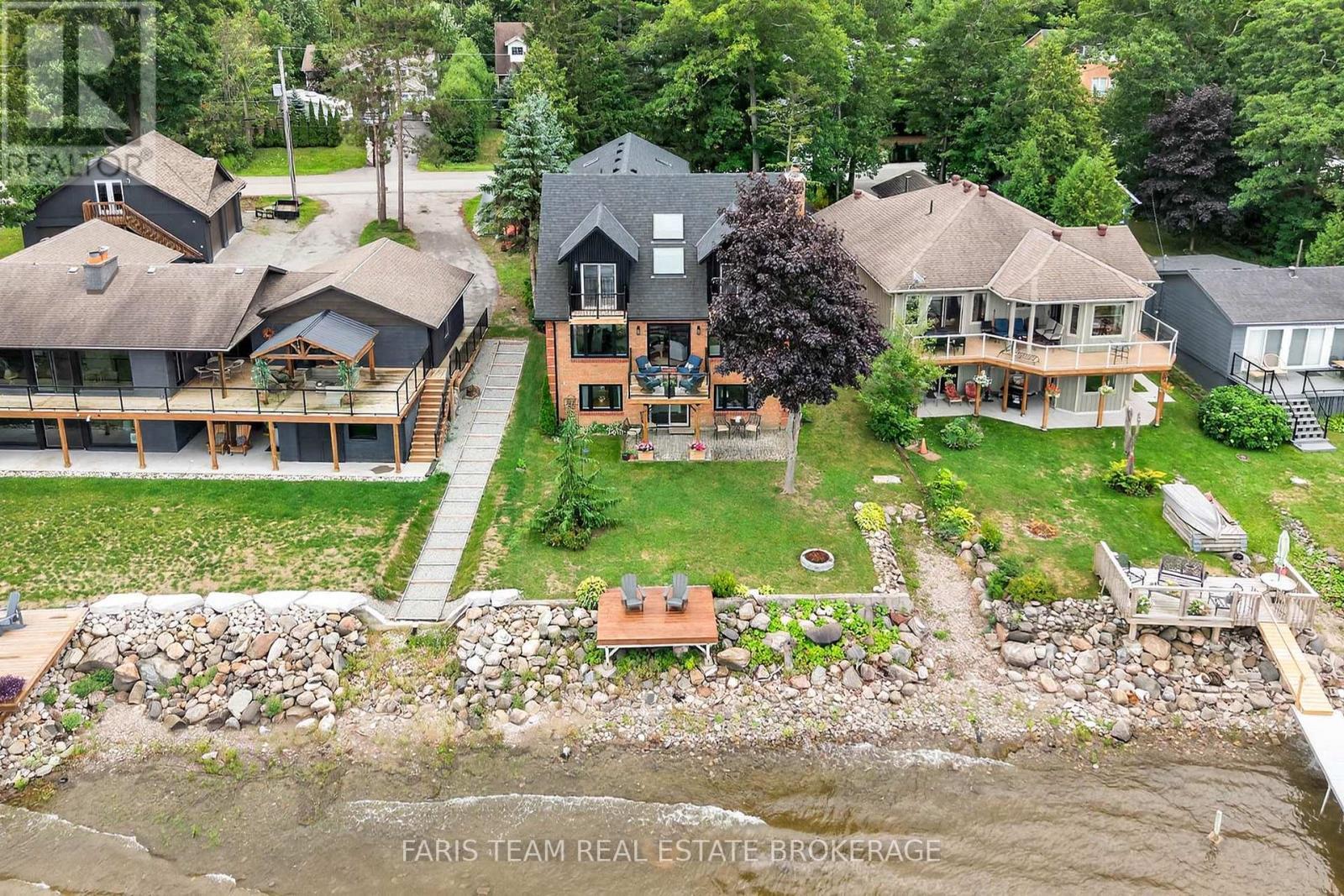 238 Robins Point Road, Tay, ON - Outdoor With Body Of Water With Deck Patio Veranda