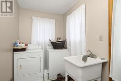 Second floor laundry room -