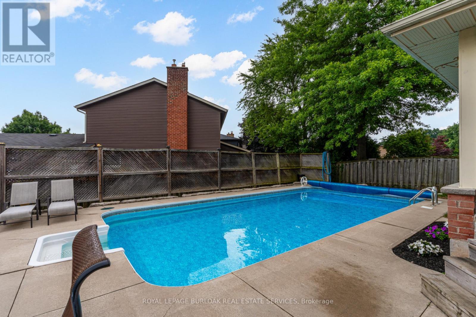 2055 Hunters Wood Drive, Burlington, ON - Outdoor With In Ground Pool
