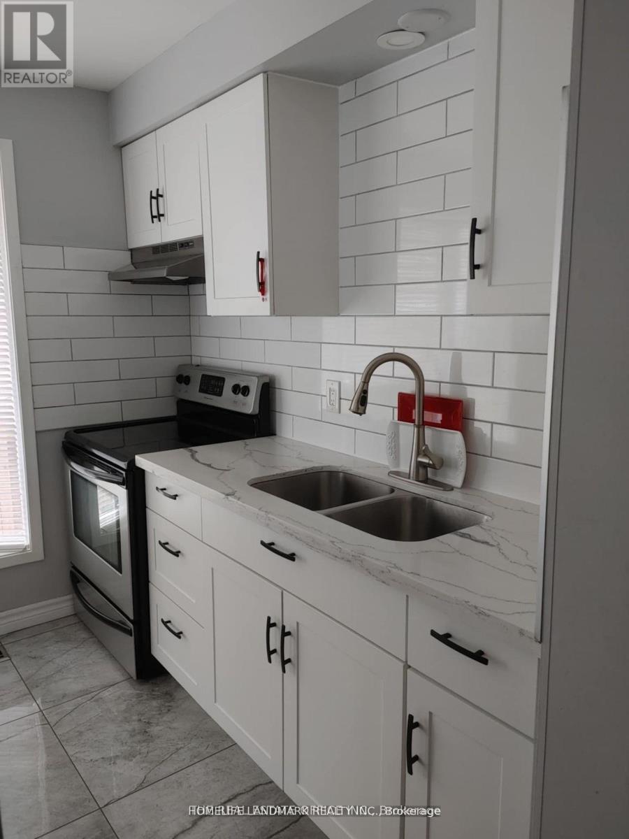 59 Kirby Crescent S, Whitby, ON - Indoor Photo Showing Kitchen With Double Sink