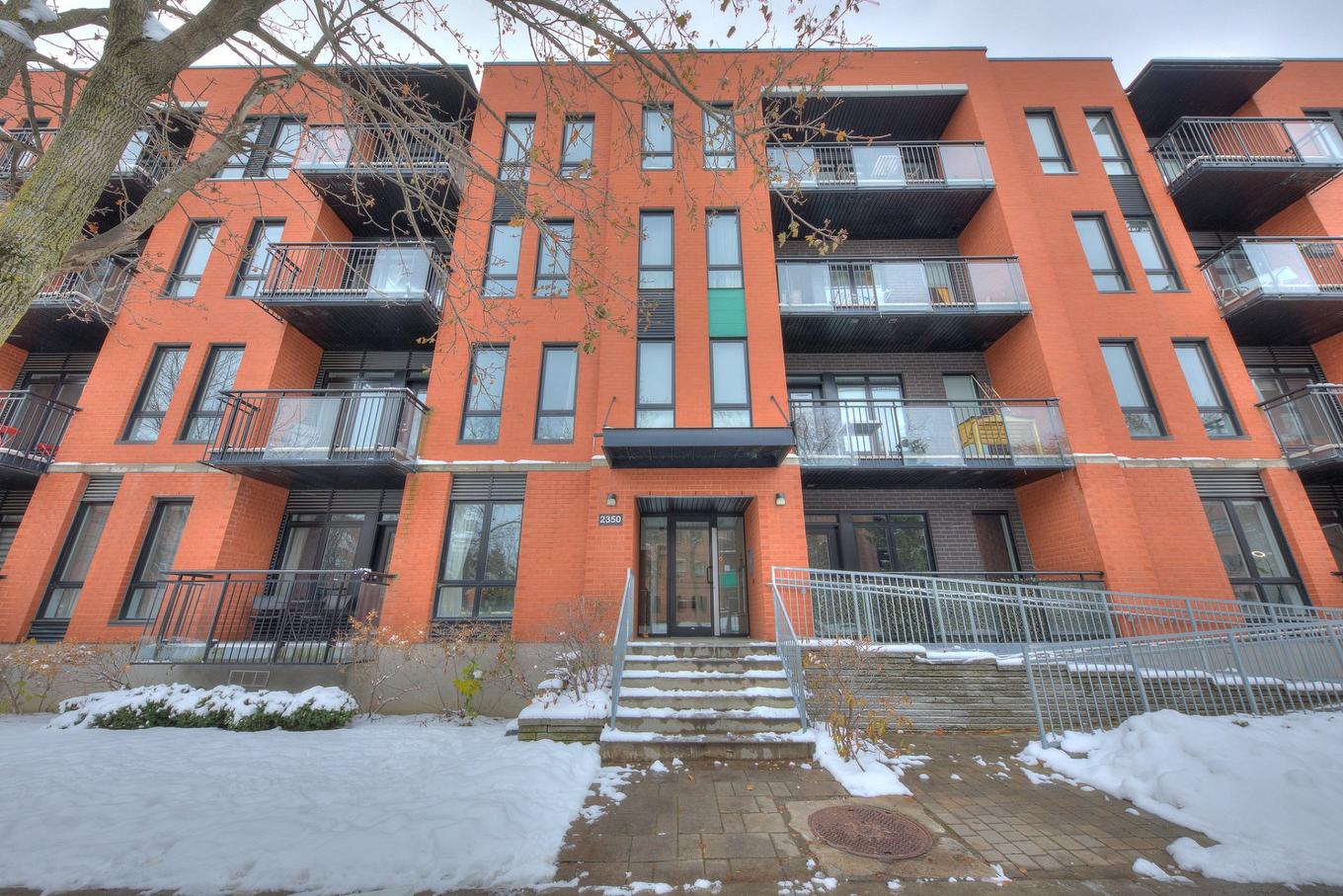 Façade - 407-2350 Av. Aird, Montréal (Mercier/Hochelaga-Maisonneuve), QC - Outdoor With Balcony With Facade