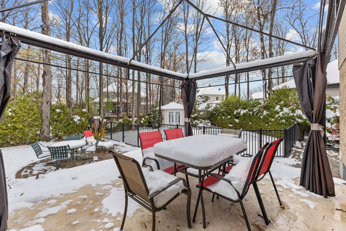 Backyard - 57 Rue De La Valline, Notre-Dame-De-L'Île-Perrot, QC - Outdoor With Deck Patio Veranda With Exterior