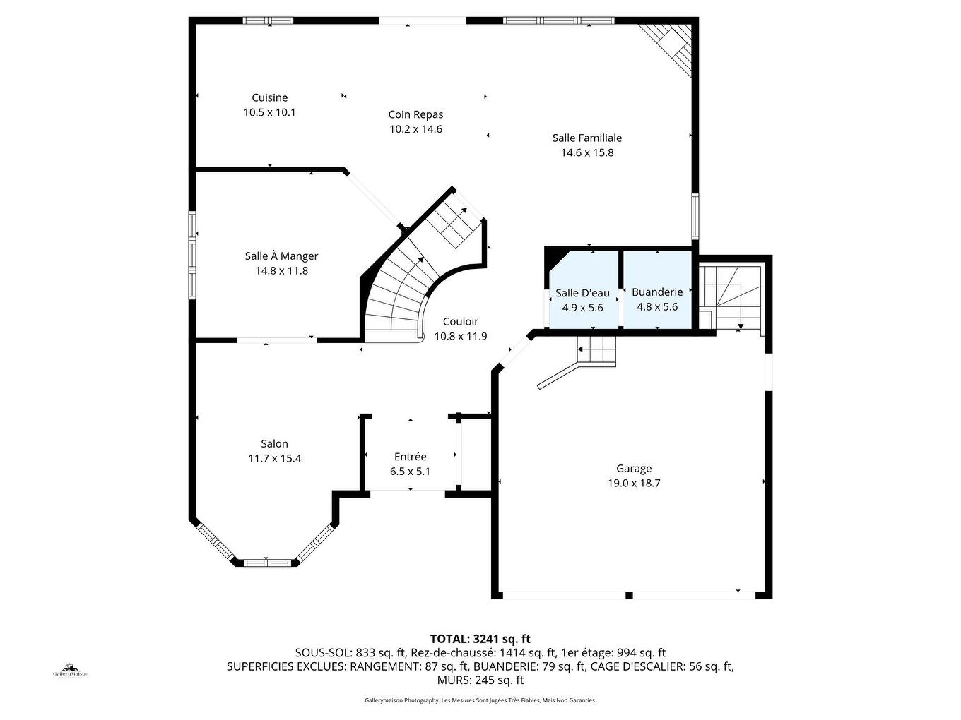 Drawing (sketch) - 57 Rue De La Valline, Notre-Dame-De-L'Île-Perrot, QC - Other