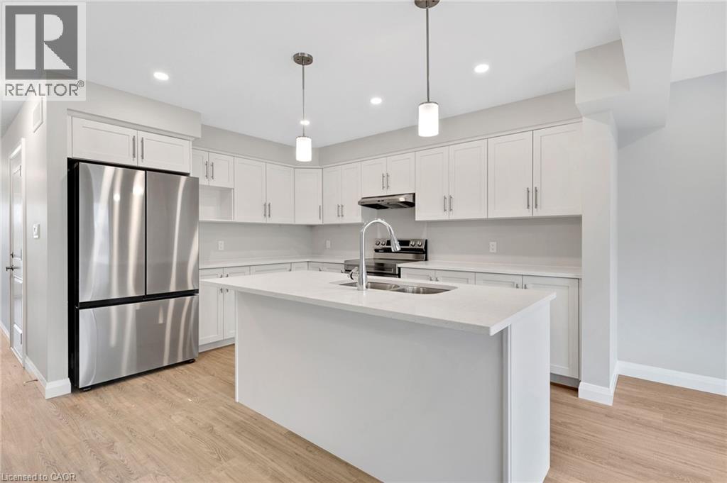 520 Orr Street Unit# 87, Stratford, ON - Indoor Photo Showing Kitchen With Double Sink With Upgraded Kitchen