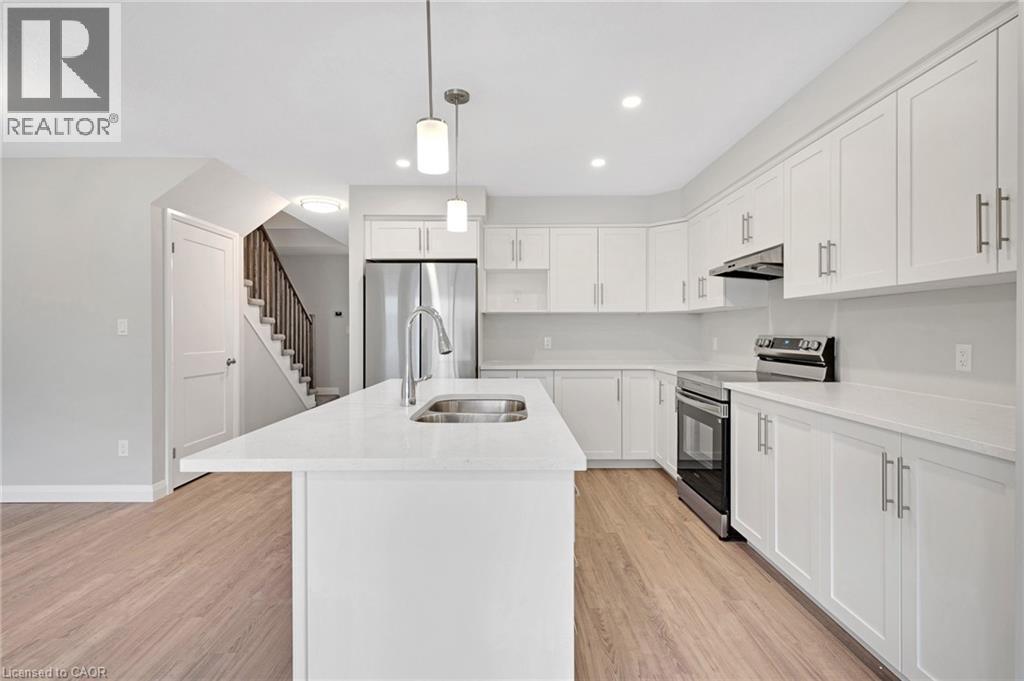 520 Orr Street Unit# 87, Stratford, ON - Indoor Photo Showing Kitchen With Double Sink