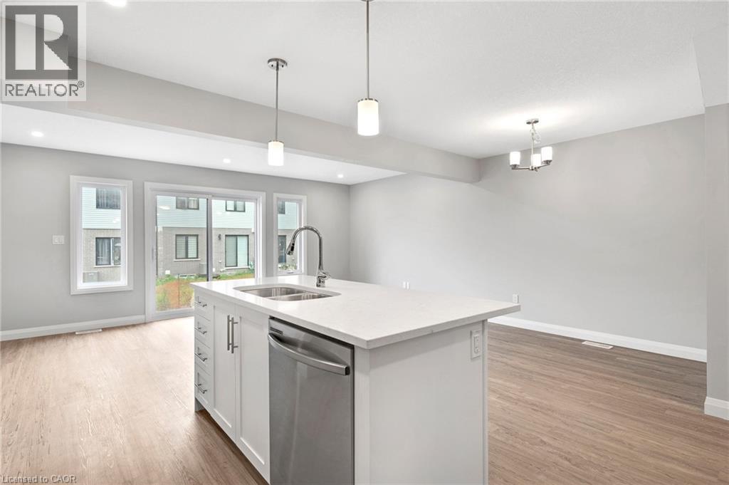 520 Orr Street Unit# 87, Stratford, ON - Indoor Photo Showing Kitchen With Double Sink With Upgraded Kitchen