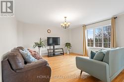 Living Room Facing the Pond -