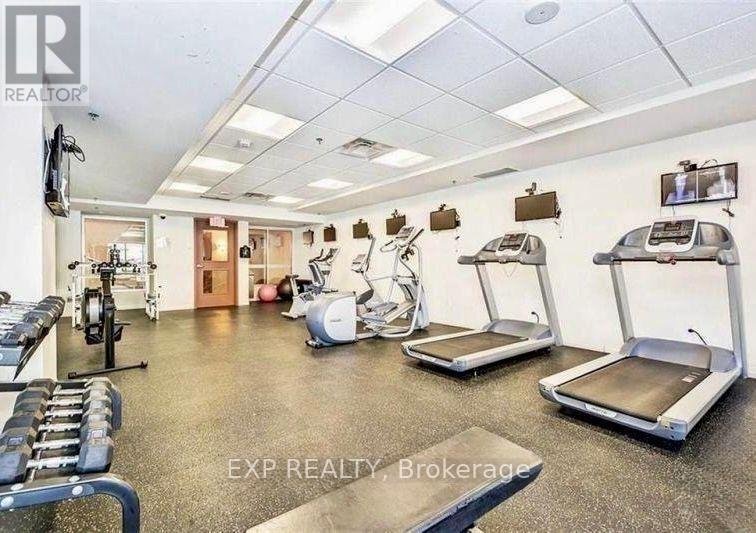 2308 - 195 Besserer Street, Ottawa, ON - Indoor Photo Showing Gym Room