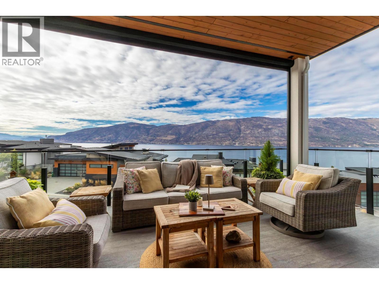 1768 Slateview Crescent, Lake Country, BC - Outdoor With Body Of Water With Deck Patio Veranda With View