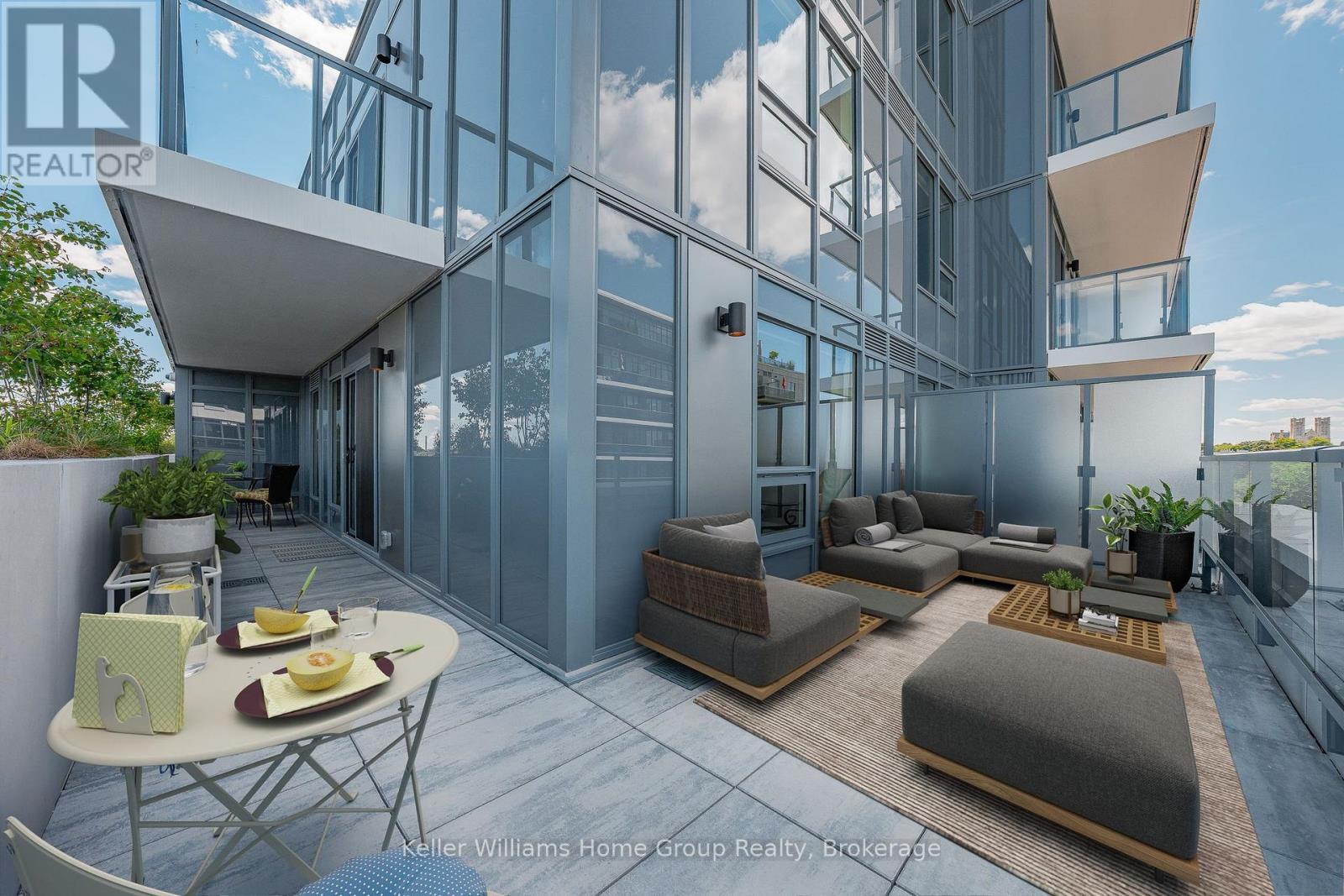 Virtually staged - 714 - 93 Arthur Street, Guelph (St. Patrick'S Ward), ON - Outdoor With Exterior