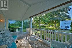View of Lake from the front porch -