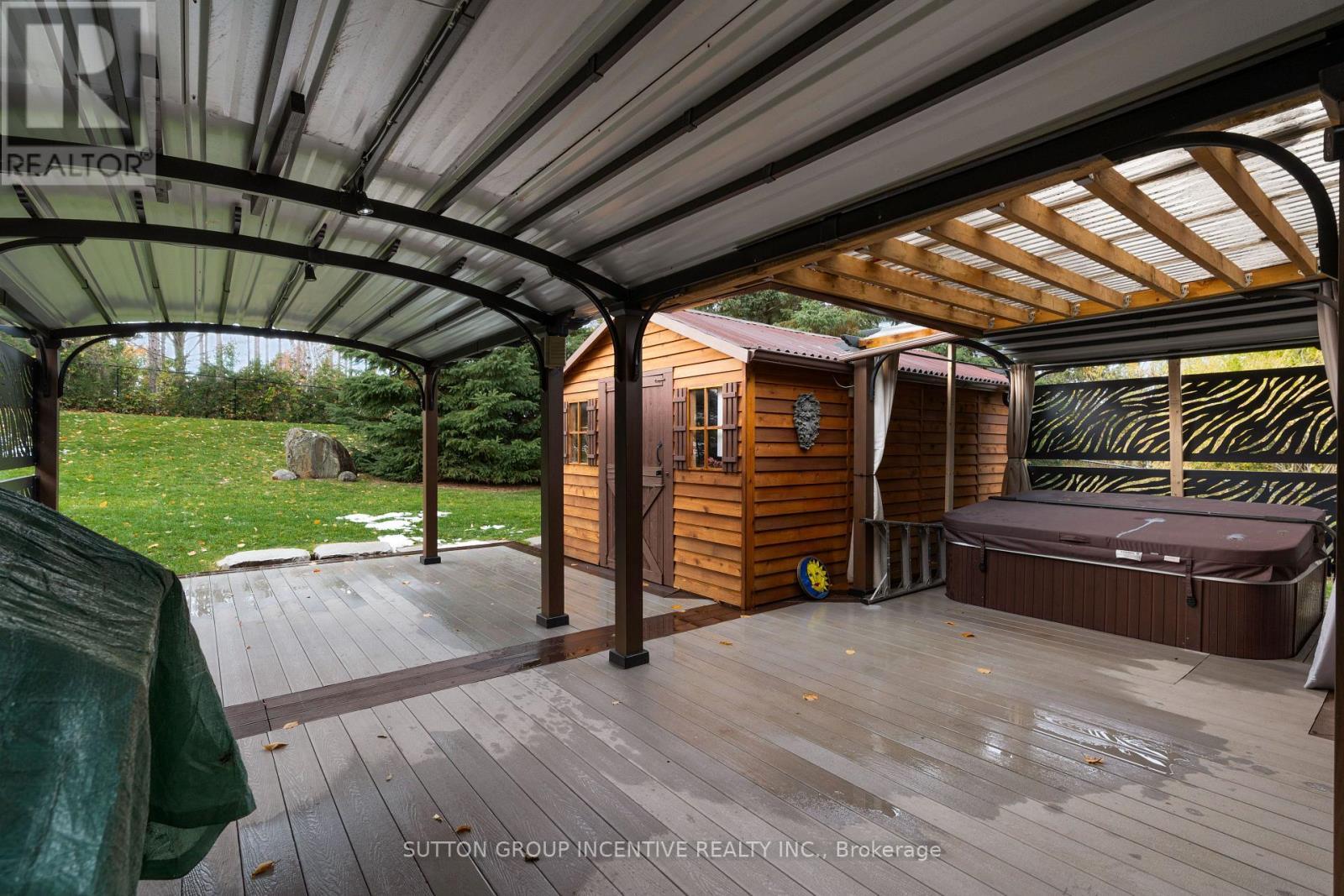 4 Snowshoe Trail, Barrie, ON - Outdoor With Deck Patio Veranda With Exterior