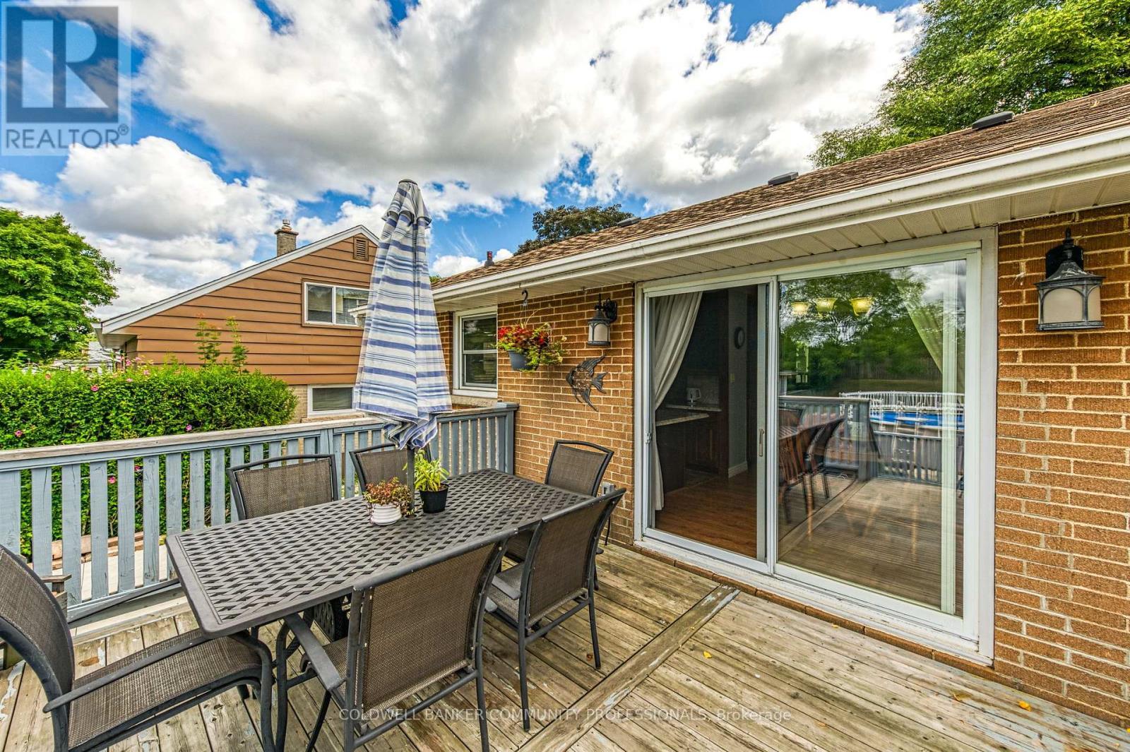 deck - 446 East 36Th Street, Hamilton, ON - Outdoor With Deck Patio Veranda With Exterior