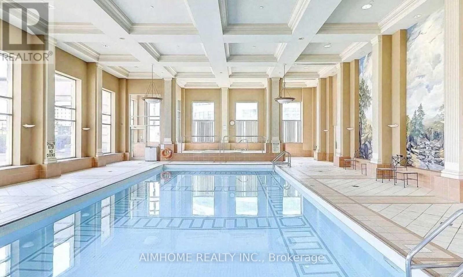 610 - 1 Lee Centre Drive, Toronto, ON - Indoor Photo Showing Other Room With In Ground Pool