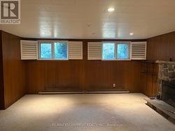 Great Large Family room with Wood Fireplace! -