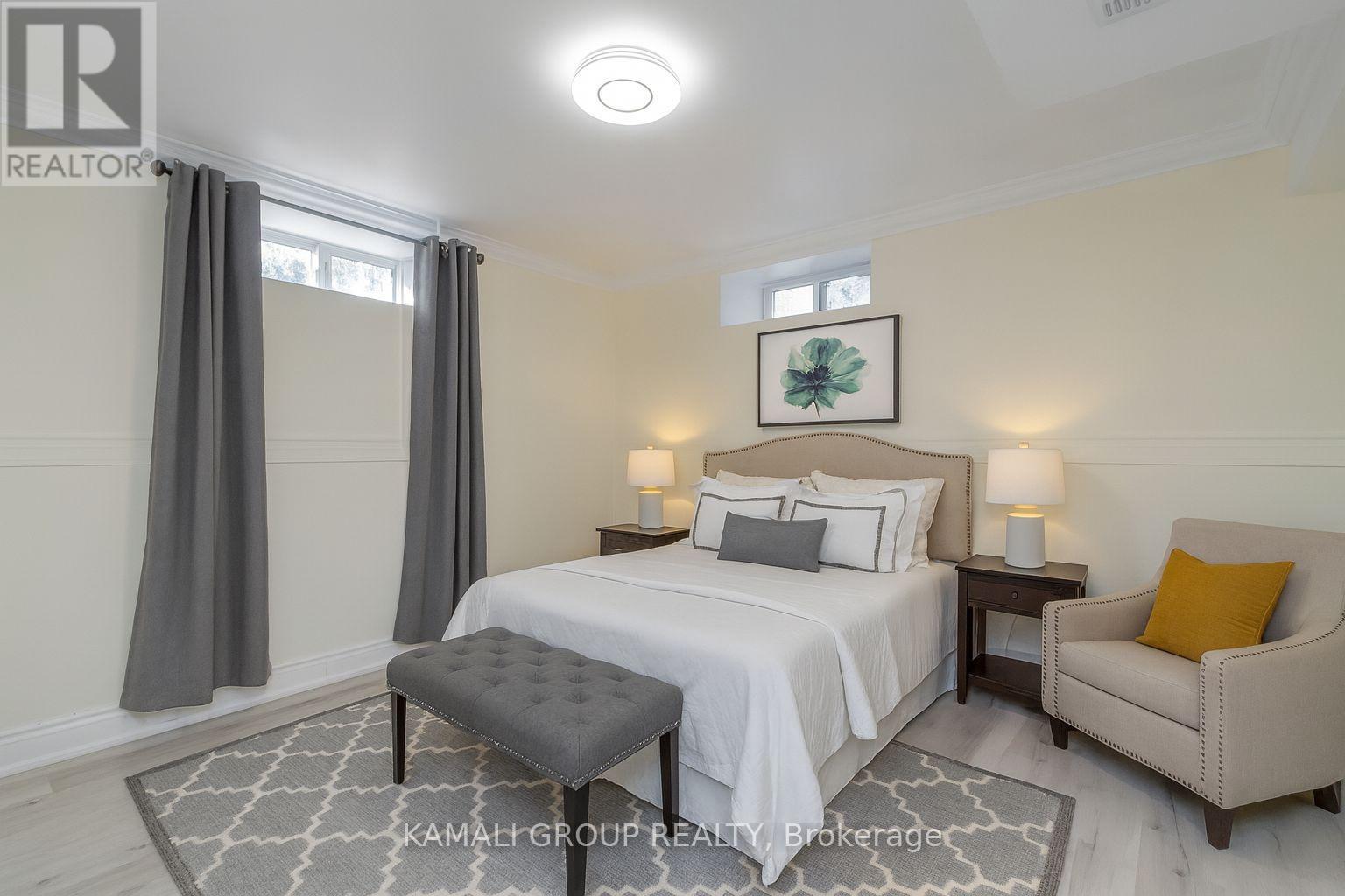 Virtually Staged Bedroom - Bsmt - 315 Bunting Road, St. Catharines, ON - Indoor Photo Showing Bedroom