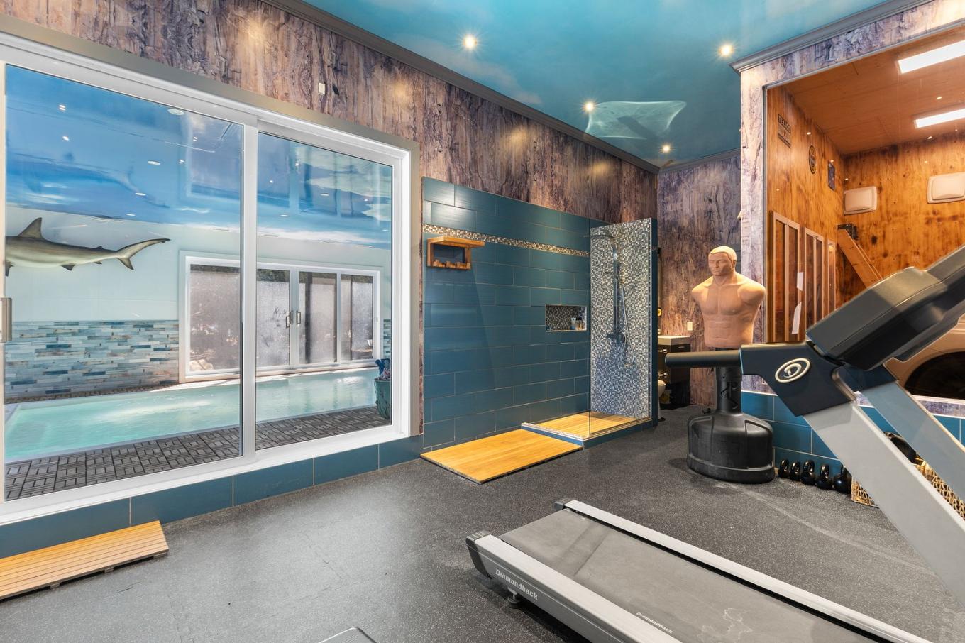 Salle d'exercice - 3128 Rue Girouard, Laval (Fabreville), QC - Indoor Photo Showing Other Room