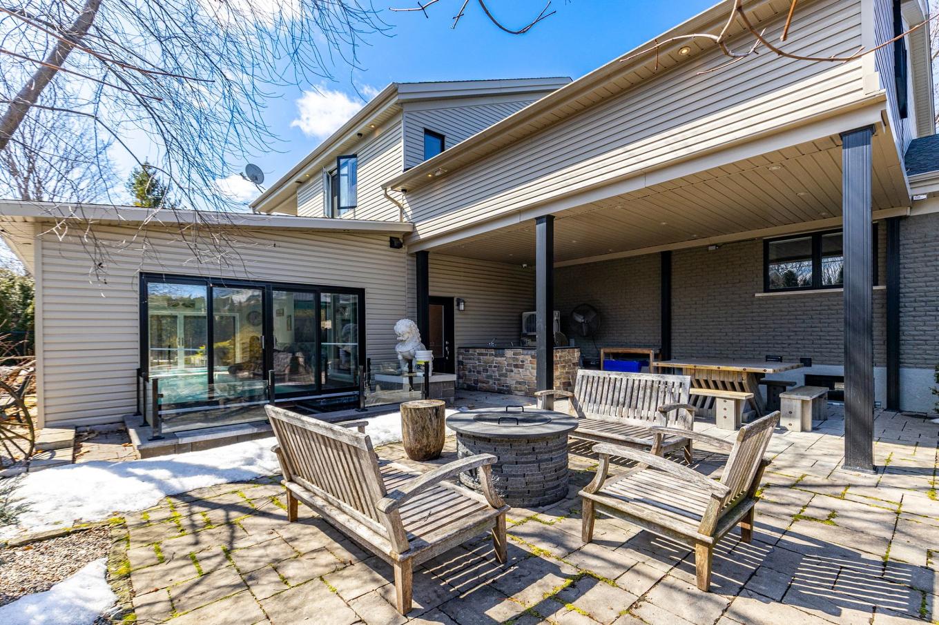 Cour - 3128 Rue Girouard, Laval (Fabreville), QC - Outdoor With Deck Patio Veranda With Exterior