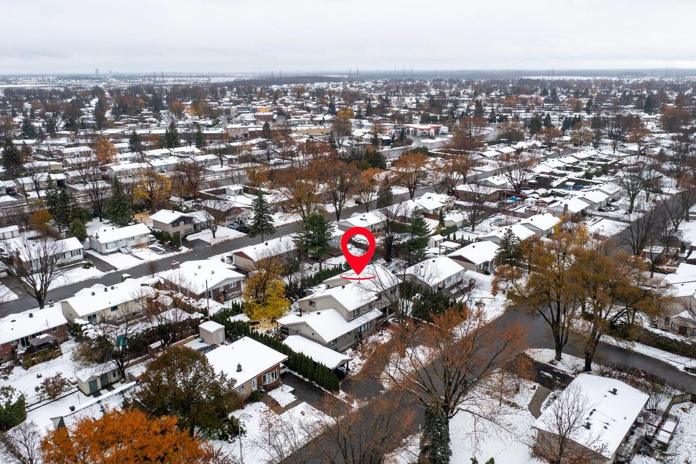 Photo aérienne - 3128 Rue Girouard, Laval (Fabreville), QC - Outdoor With View