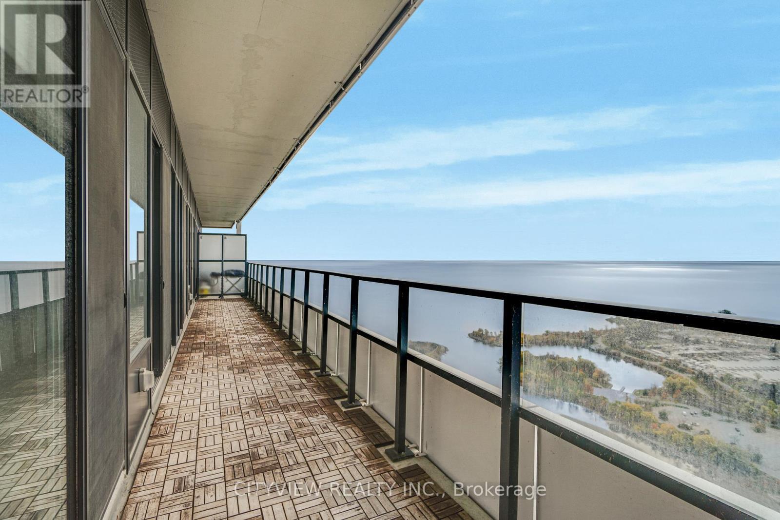 4510 - 20 Shore Breeze Drive, Toronto, ON - Outdoor With Body Of Water With Balcony With View With Exterior