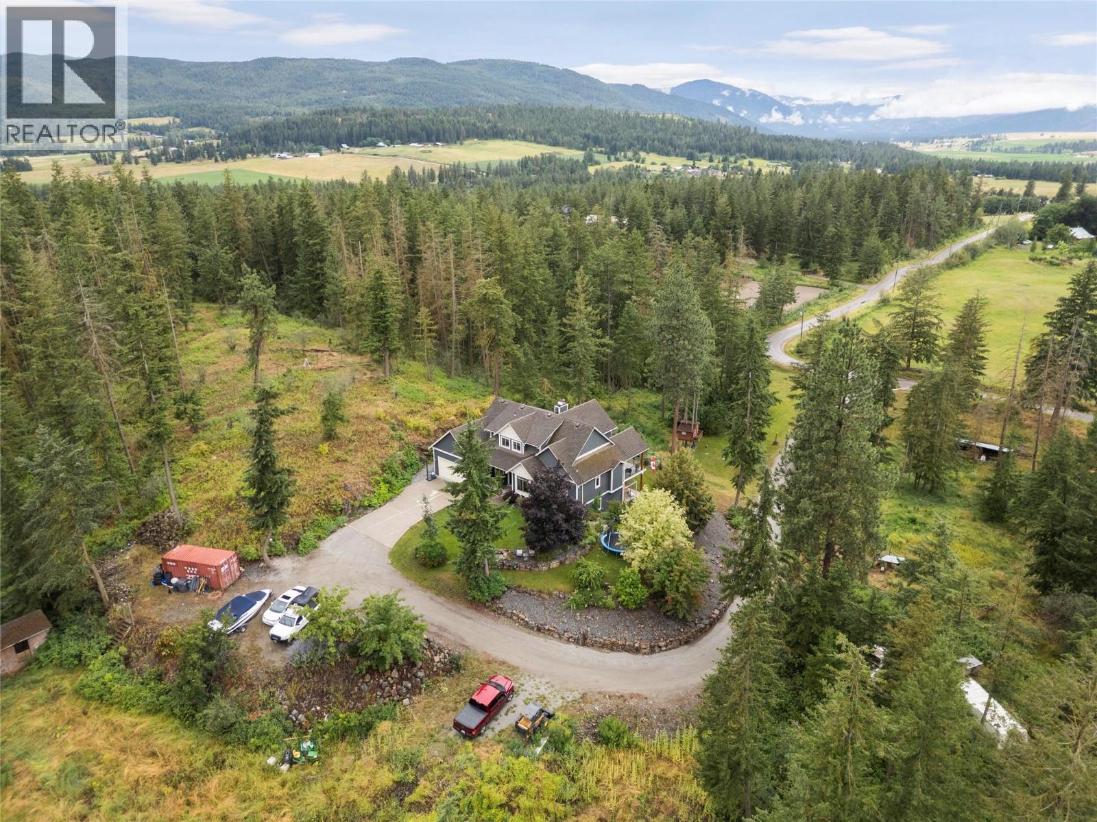 4322 Sharp Road, Spallumcheen, BC - Outdoor With View