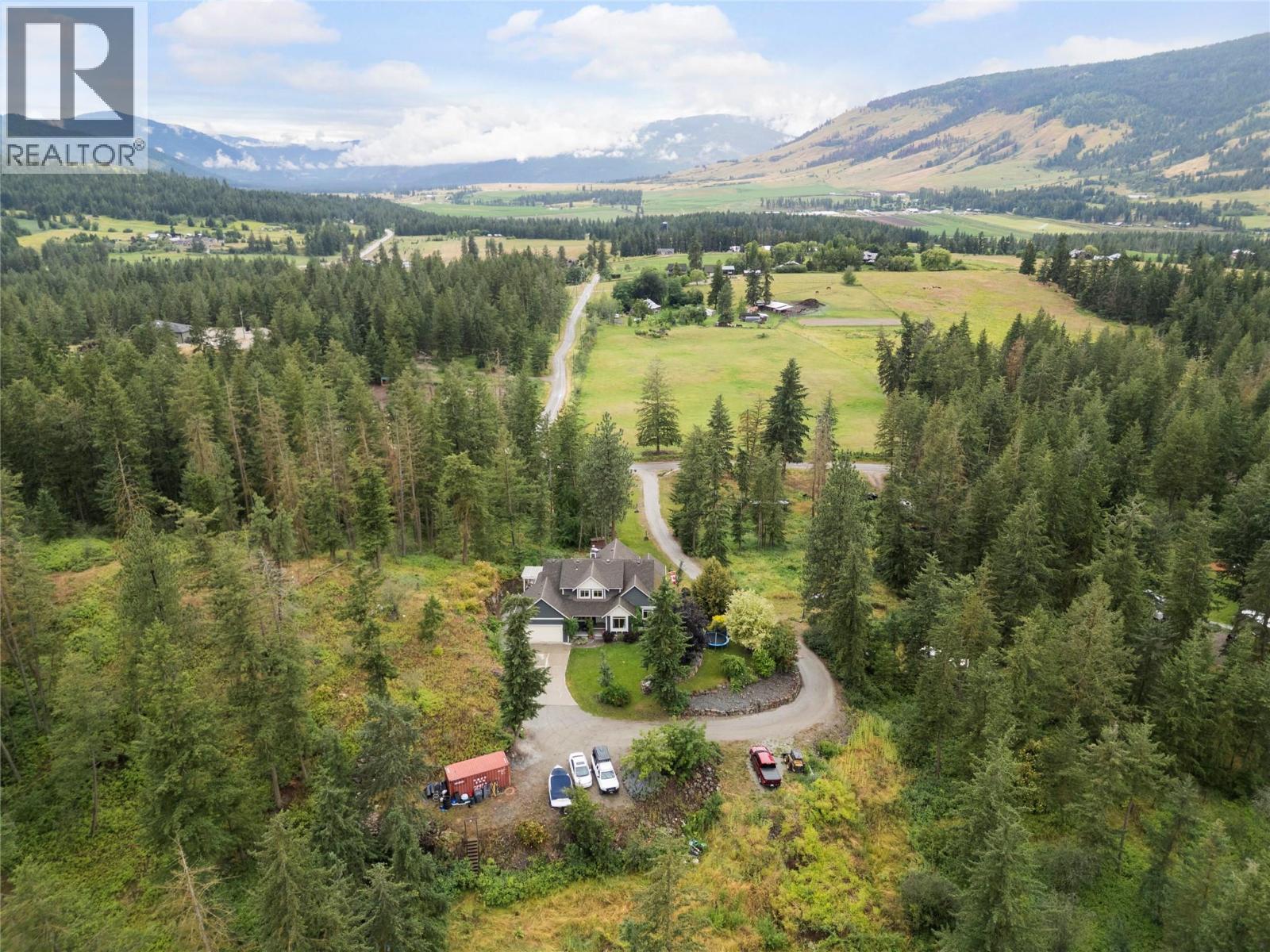 4322 Sharp Road, Spallumcheen, BC - Outdoor With View
