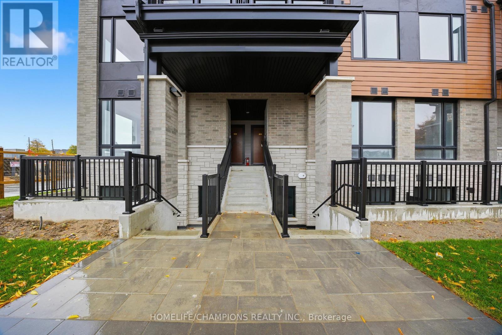 14 - 3175 Denison St Street, Markham, ON - Outdoor With Deck Patio Veranda With Facade