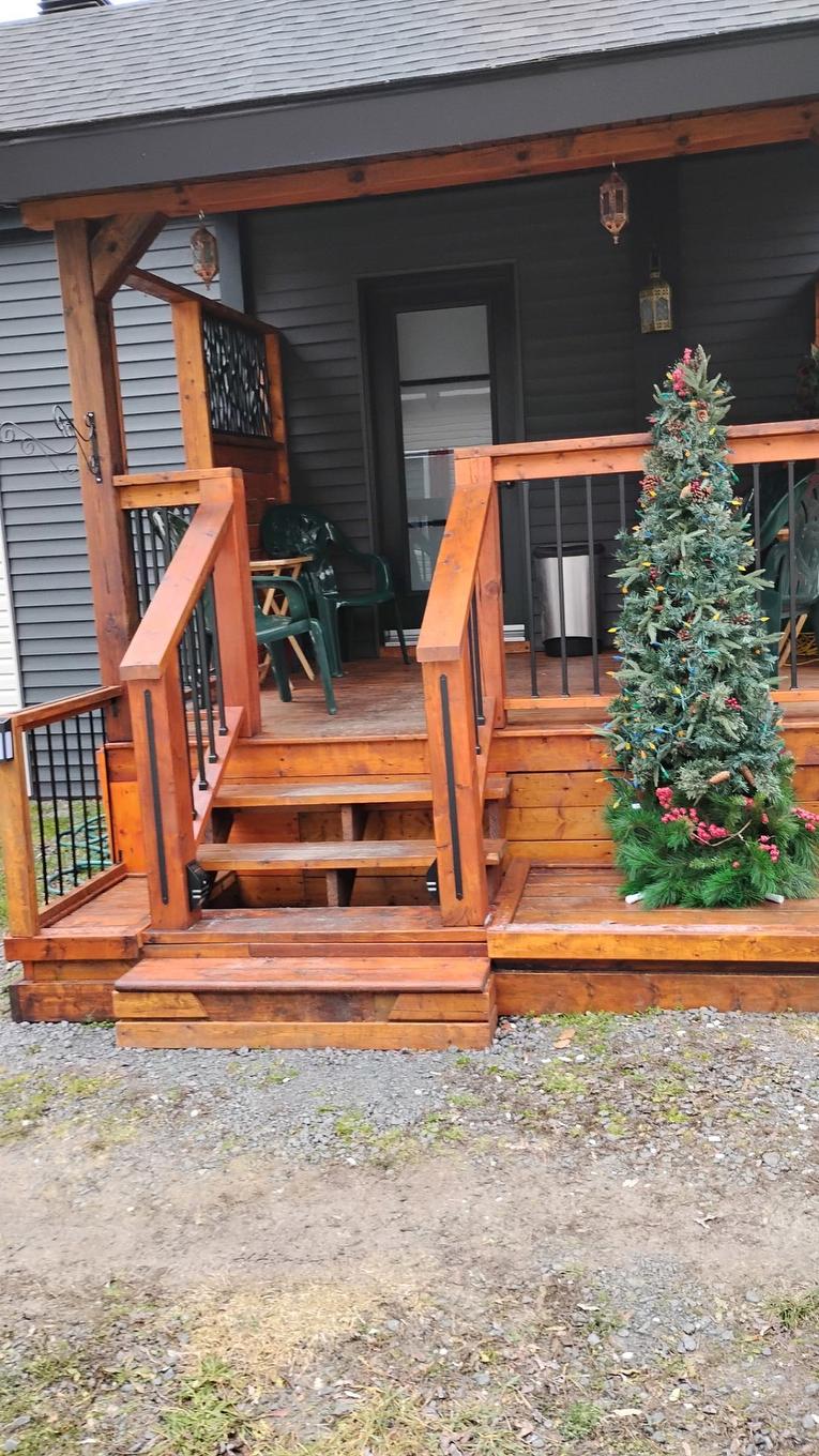 Exterior - 95 Rue Du Campeur, Val-Morin, QC - Outdoor With Deck Patio Veranda With Exterior