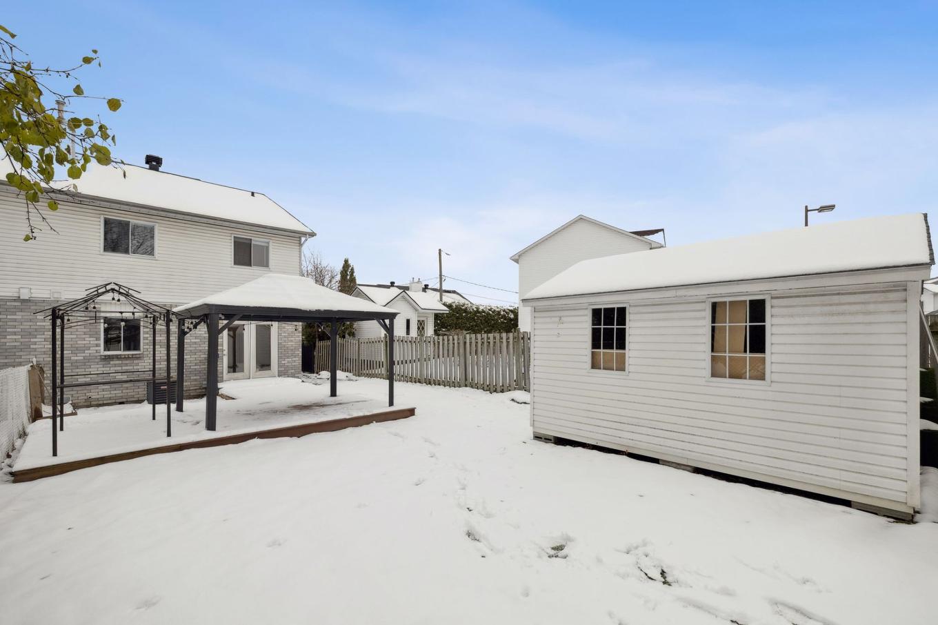 Backyard - 64 Rue Mcelroy, Gatineau (Gatineau), QC - Outdoor With Exterior