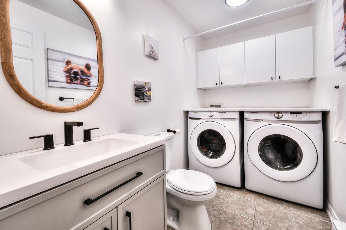 Powder room - 109 Rue Joseph-Charles-Coallier, Saint-Jean-Sur-Richelieu, QC - Indoor Photo Showing Laundry Room
