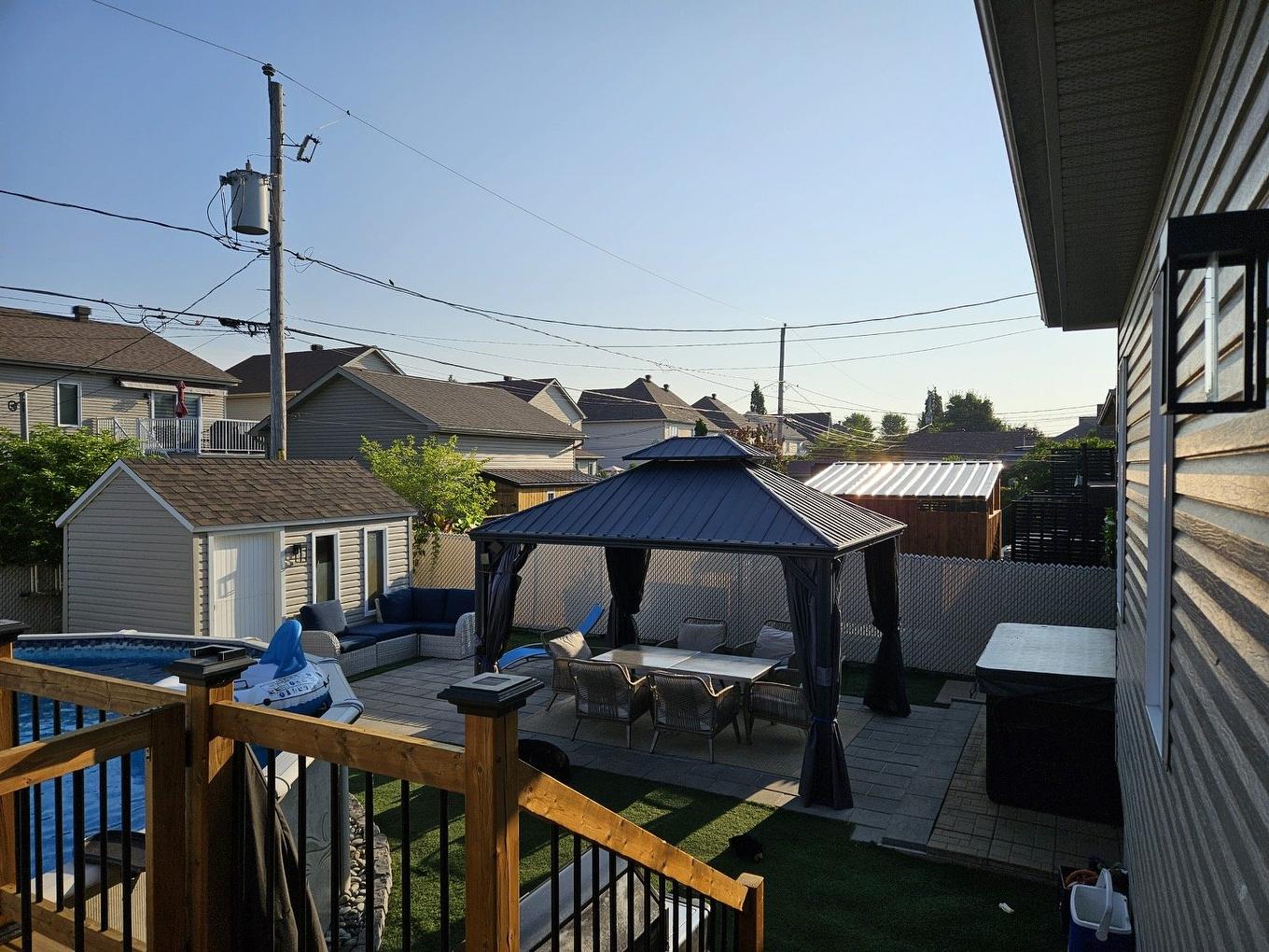 Backyard - 109 Rue Joseph-Charles-Coallier, Saint-Jean-Sur-Richelieu, QC - Outdoor With Exterior