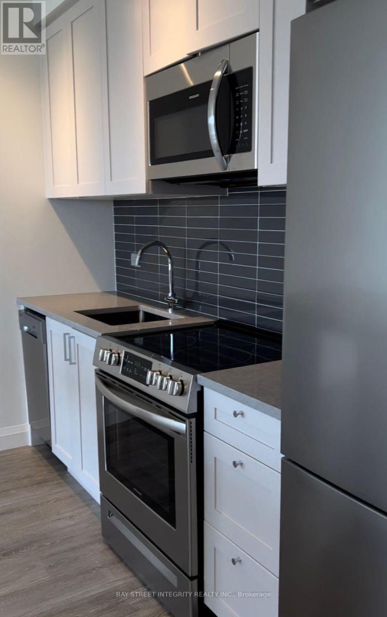 1505 - 71 Redpath Avenue, Toronto, ON - Indoor Photo Showing Kitchen With Double Sink