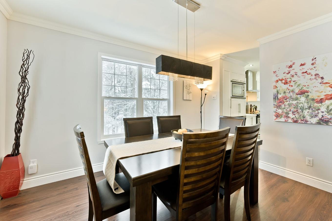Salle à manger - 81 Rue Raymond, Magog, QC - Indoor Photo Showing Dining Room