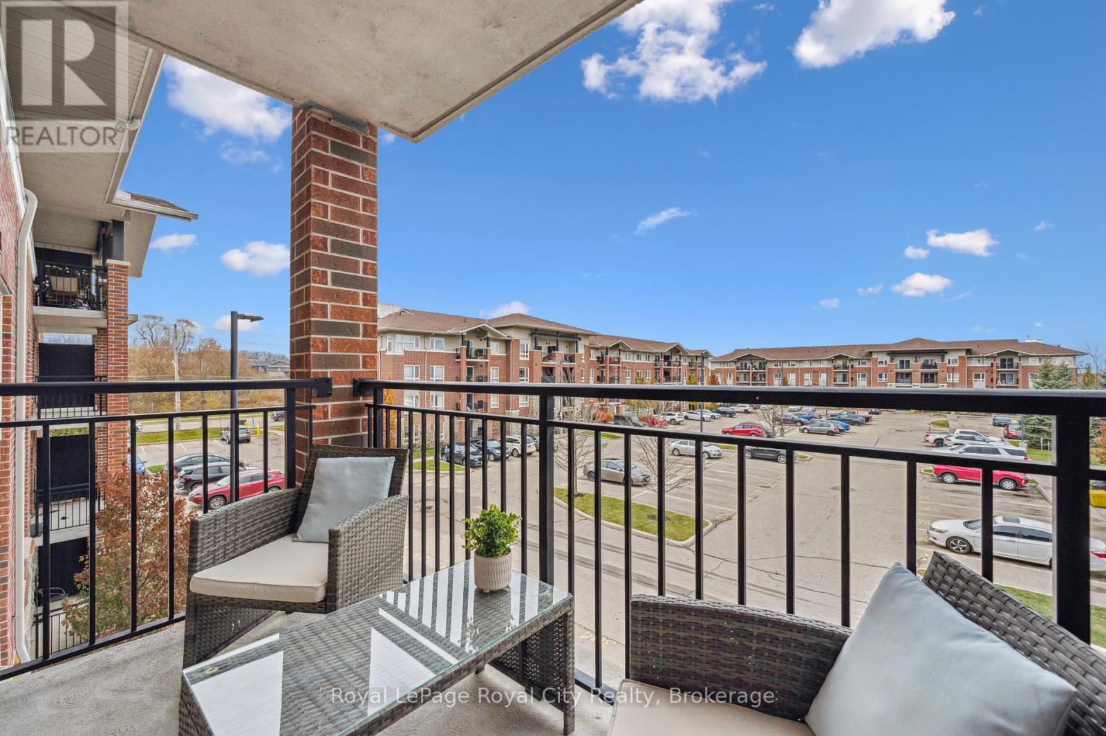 309 - 41 Goodwin Drive, Guelph (Pineridge/Westminster Woods), ON - Outdoor With Balcony With Exterior
