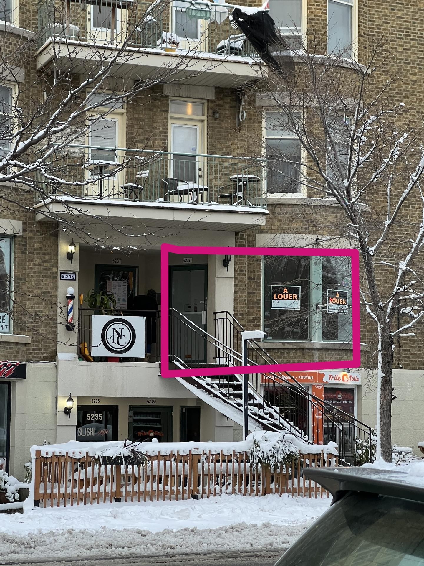 Façade - 5237A Av. Du Parc, Montréal (Le Plateau-Mont-Royal), QC - Outdoor