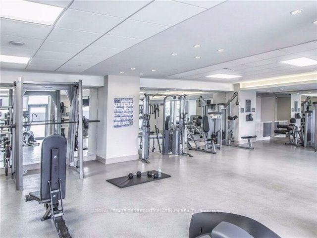 1515-7167 Yonge Street, Markham, ON - Indoor Photo Showing Gym Room